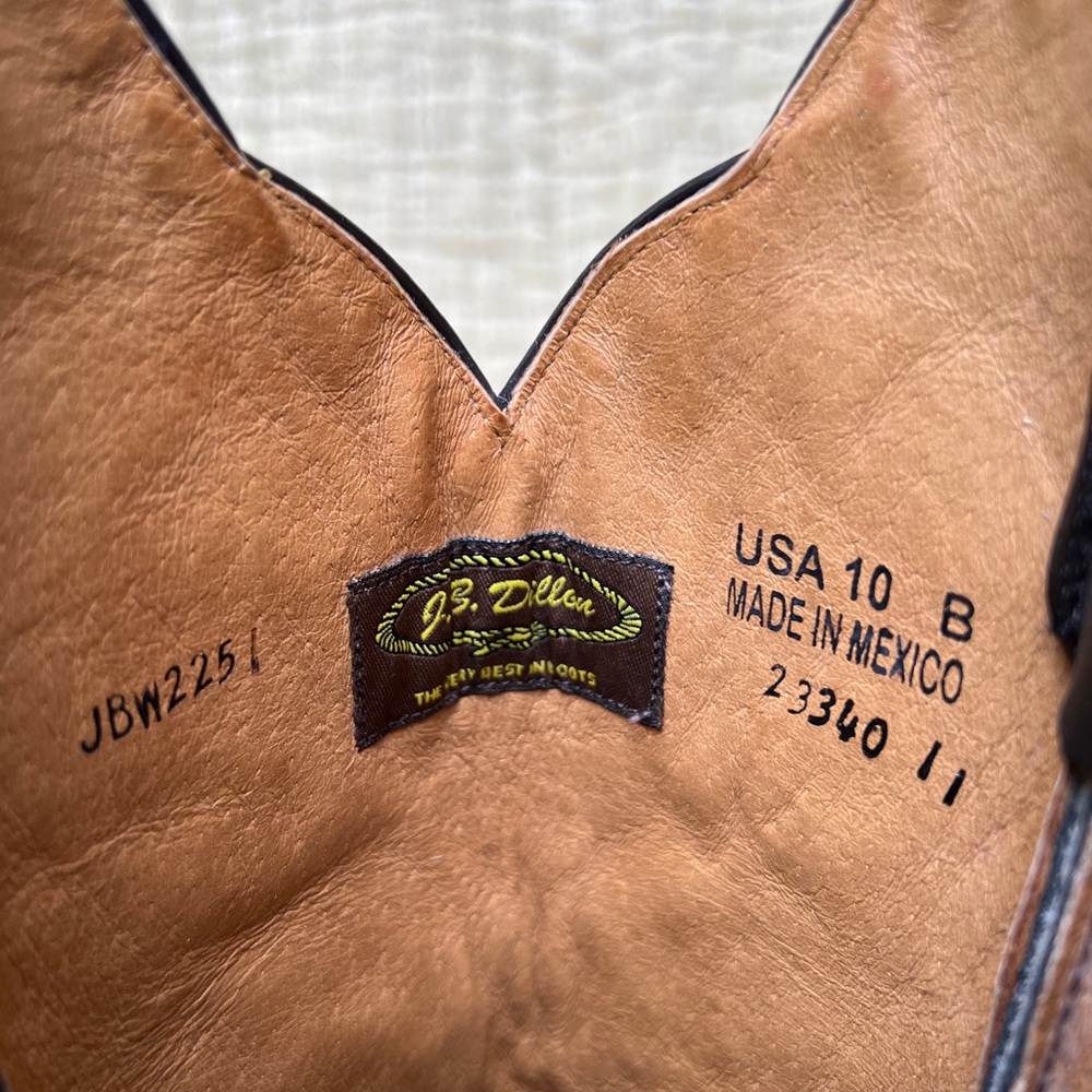 J.B Dillon Western Boots